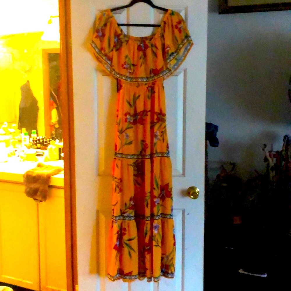 Lulus off the shoulder dress